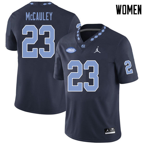 Jordan Brand Women #23 Don McCauley North Carolina Tar Heels College Football Jerseys Sale-Navy
